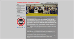 Desktop Screenshot of bjjcamberley.co.uk